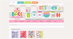 Desktop Screenshot of makebakecelebrate.com